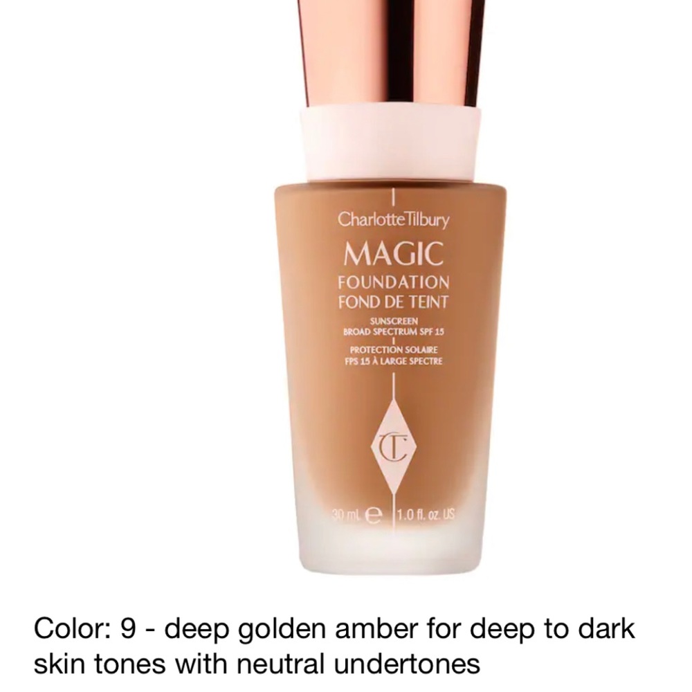 Charlotte Tilbury Magic Foundation 9 dark